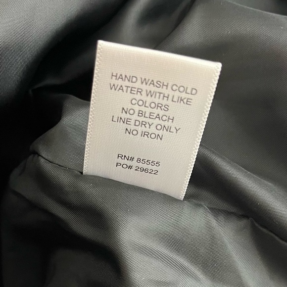 Pistola Callista Long Sleeve Puffer Jacket Vest Size Small NWT Black Noir - Picture 8 of 10